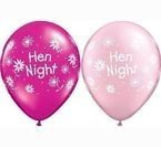 Balon Qualatex 11 cali 1 szt HEN NIGHT