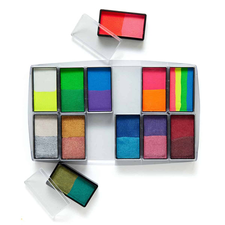 Paletka farb do twarzy Global Colours - All You Need Bright & Shiny