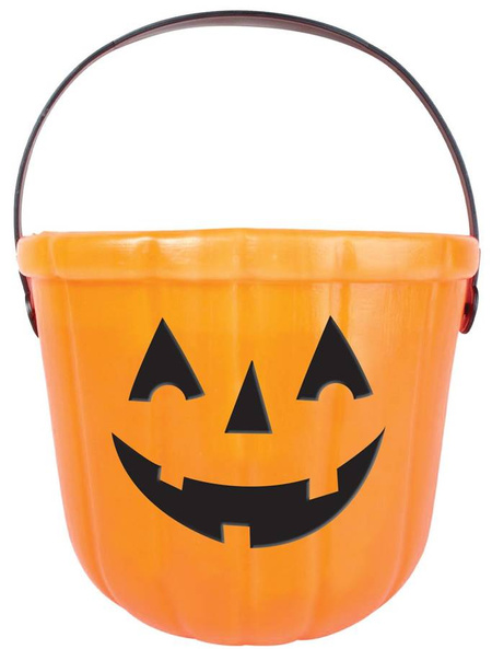Wiaderko Dynia na słodycze Halloween 17 cm