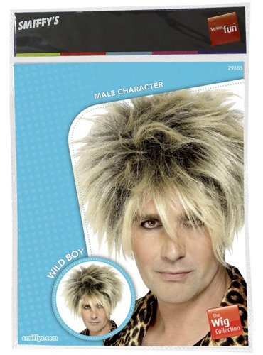 Peruka męska party "Wild Boy" platynowy blond