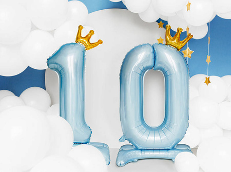 Balon foliowy stojący Cyfra 1 ROCZEK 84 cm