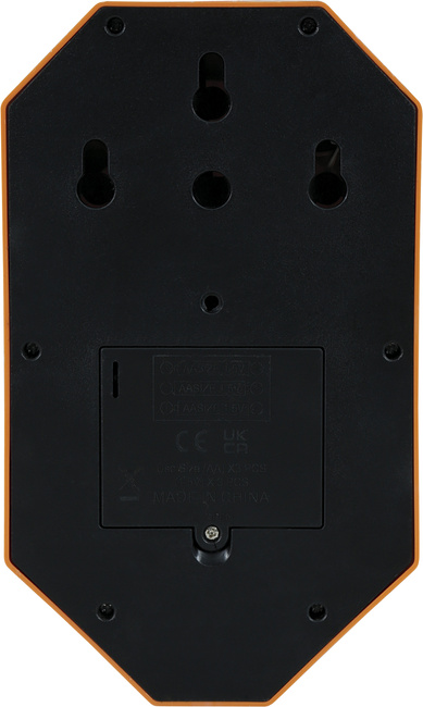 Dzwonek do drzwi Halloween 20x11 cm z dźwiękiem i światłem Dynia GUIRCA