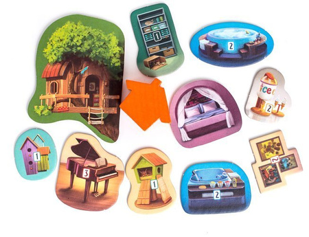 Gra planszowa familijna Domek Rebel