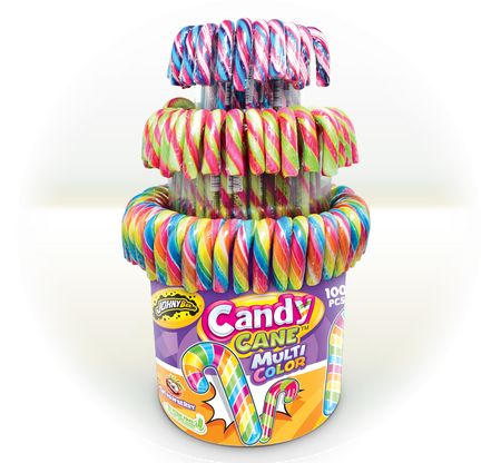 Lizaki laski wielokolorowe Candy Cane Multi Color (laska świąteczna)