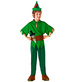 Strój Piotruś Pan zielony dla chłopca