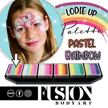 FUSION Body Art Split Cake farba do malowania twarzy i ciała 30 gram