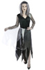 Strój dla dorosłych Czarna dama Wiedźma