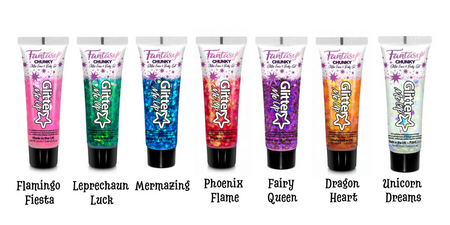 Brokat w żelu Chunky Glitter PaintGlow 12 ml