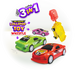 Lizak Autko 3w1 Lizak, gwizdek i zabawka 1 szt.