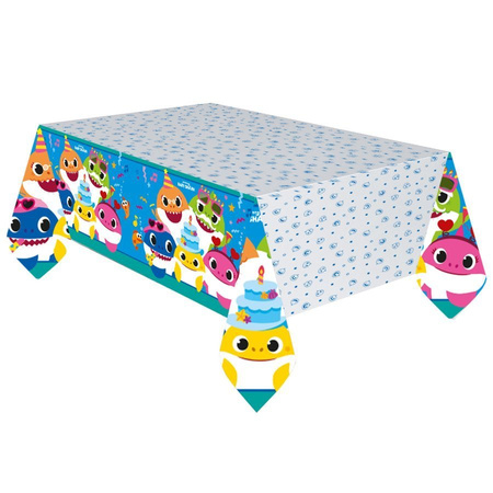 Obrus papierowy Baby Shark rekin 120x180 cm