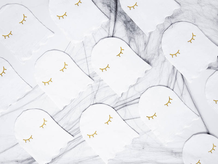 Serwetki papierowe Duch Halloween białe 20 szt.