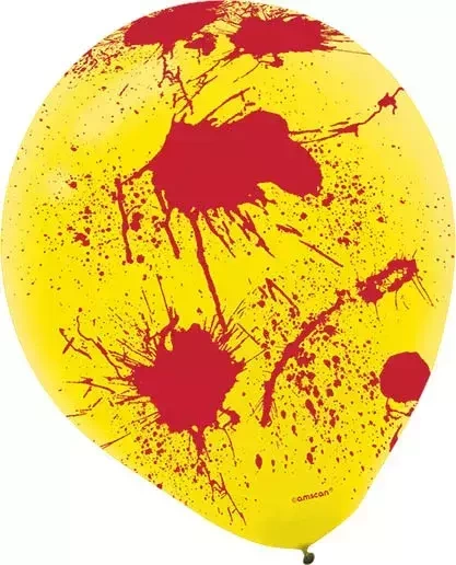 Balony Anagram 1 szt  Ślady Krwi