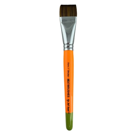 Pędzel do malowania twarzy i ciała BOLT Brushes - FIRM 1 inch Stroke