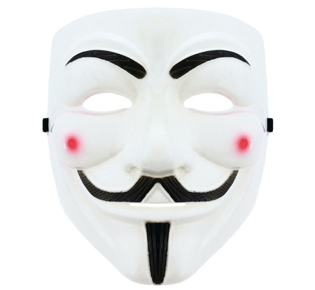 Maska protestu AKTA  V jak Vendetta