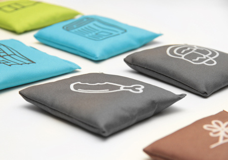 Woreczki gimnastyczne ODPADY - RECYKLING 10 szt. - OUTLET - mix wzorów