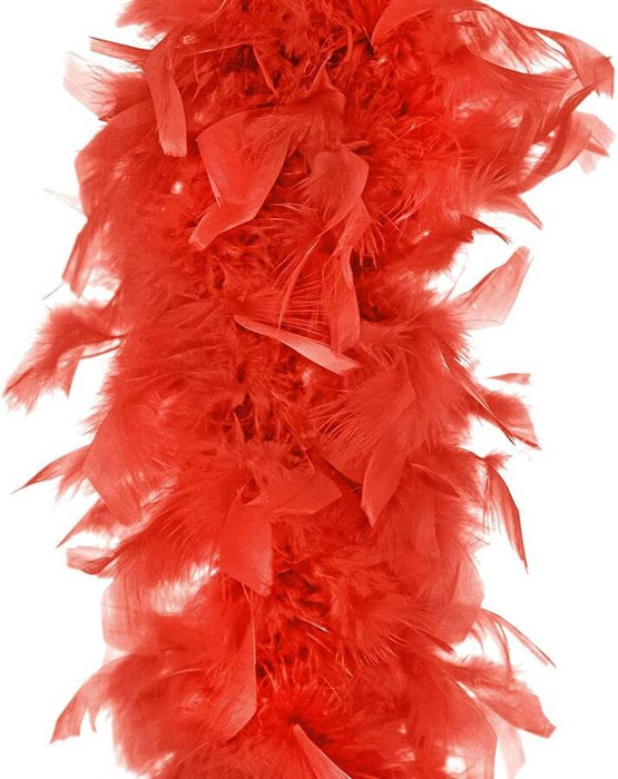 Szal boa z piór 180cm