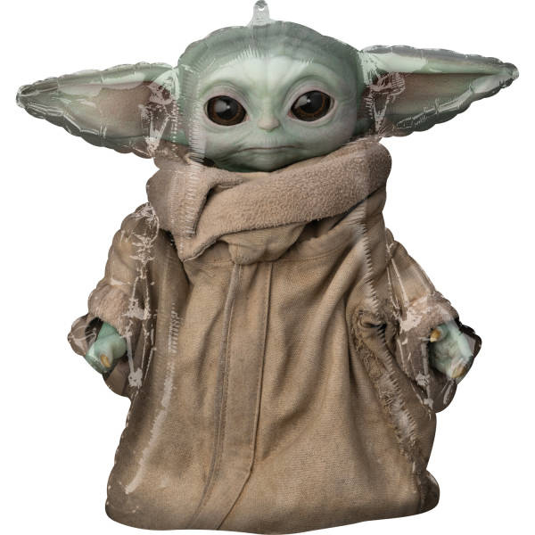 Balon foliowy BABY YODA Gwiezdne Wojny 58 x 63 cm