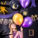 Balony gumowe Andrzejki Wróżki Magia 6 szt.