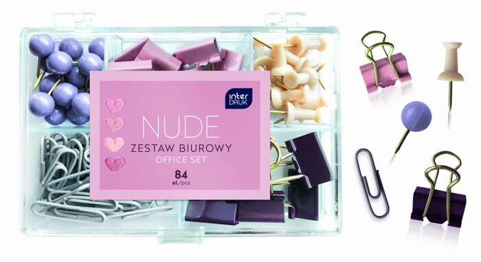 Zestaw biurowy Nude 84 elementy