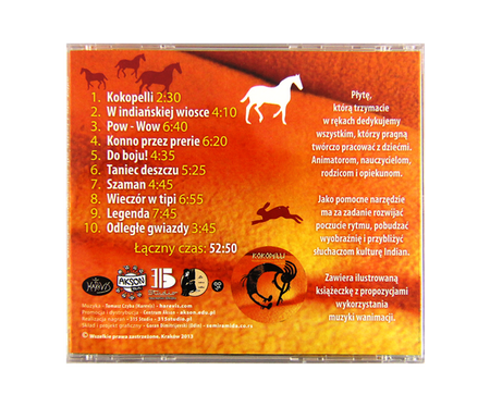 Kokopelli Muzyka Indiańska płyta CD