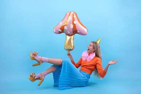 Grzybek Muchomor balon foliowy 66x75 cm