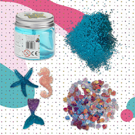 Zestaw Mermaid Slime Box DIY syrenka