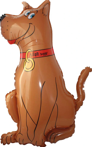 Scooby Doo balon foliowy, pies brązowy 70 cm