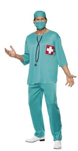 Chirurg strój dla dorosłych rozm. M