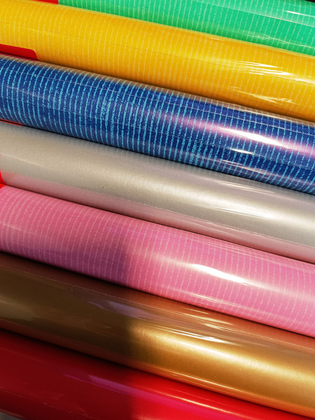 Papier ozdobny do pakowania prezentów JEDNOKOLOROWY PanDragon mix