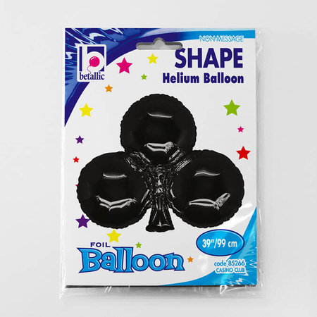 Balon foliowy Casino Clubs Trefl, żołądź rozmiar 39 cali