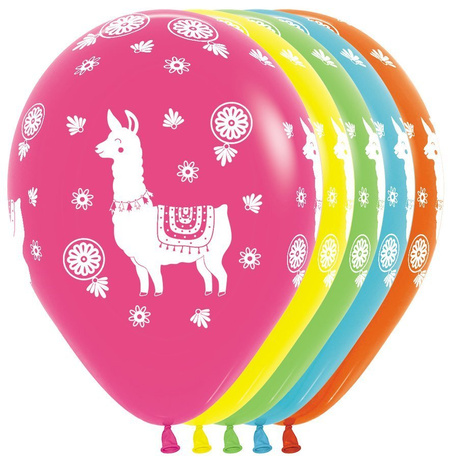 Balony Sempertex Lama 12'' 25 szt Mix