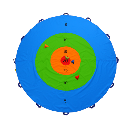 Chusta animacyjna Tarcza + kolorowe woreczki AKSON
