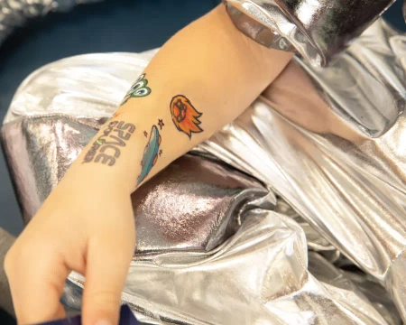 Tatuaże zmywalne wodne KOSMOS 19 szt.