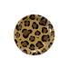 Talerzyki papierowe SAFARI lampart cętki 22,6cm 8 szt.