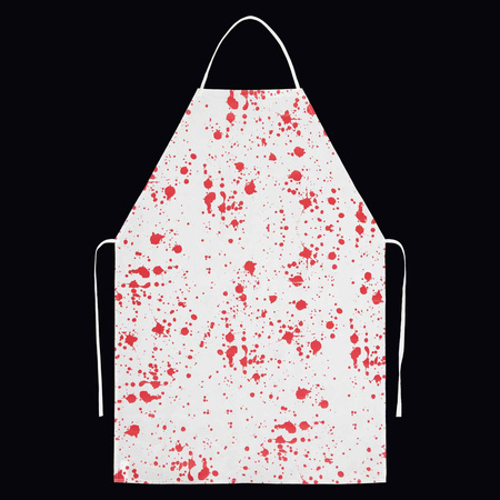 Fartuch Rzeźnika przebranie na halloween Horror Amscan