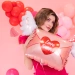 Balon foliowy List Love Forever 89,5 x 64cm