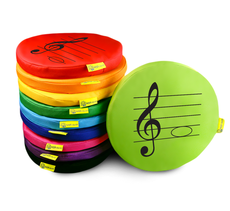 Poduszka EKOSKÓRA nutka 1 szt ZIELONA AKSON - OUTLET - wada nadruku