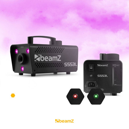 Wytwornica dymu z efektem LED RGB S553L Beamz