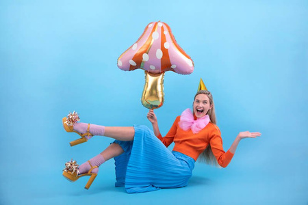 Grzybek Muchomor balon foliowy 66x75 cm