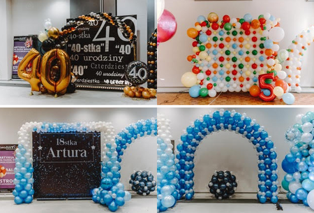 Balony lateksowe Everts Decor Line by Amscan 5 cali 100 szt. Berry