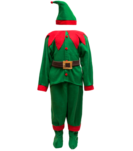 Strój dziecięcy ELF ZIELONY pomocnik Mikołaja OUTLET - brak spodni