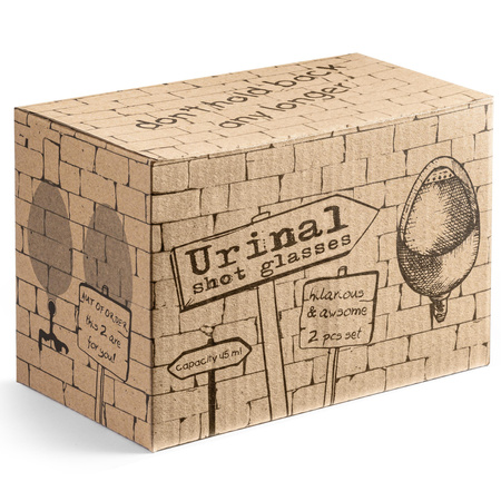 Kieliszki PISUARY 2 szt.