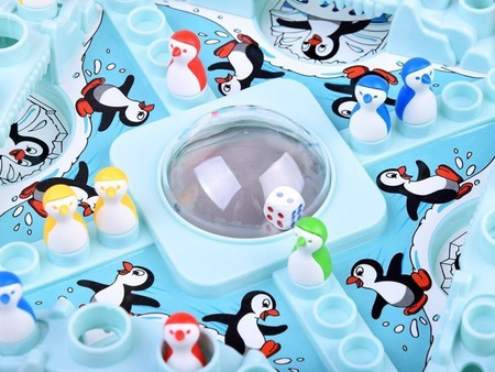 Gra rodzinna Wyścig Pingwinów Chińczyk