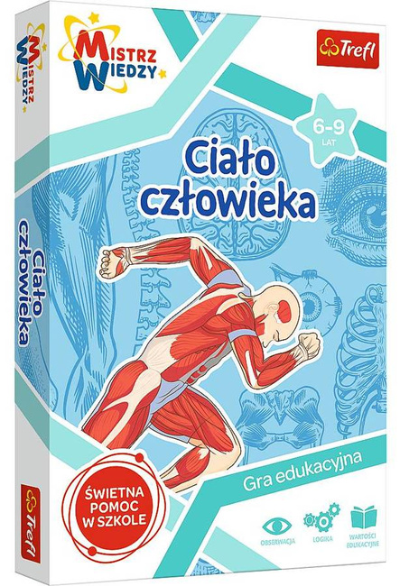 Gra edukacyjna dla dzieci CIAŁO CZŁOWIEKA Trefl