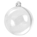 Kula plastikowa akrylowa bombka 6cm