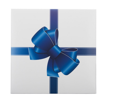 Pudełko prezentowe z kokardą 21,8 cm