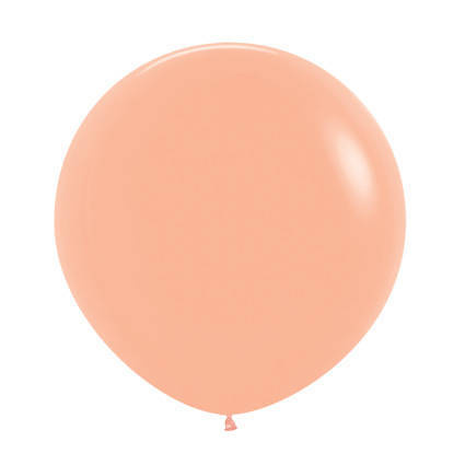 Balon 24 cale Sempertex Solid 1 szt. Peach Blush