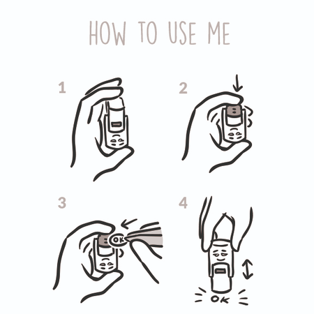 Pieczątka samotuszująca Little NIO - konie