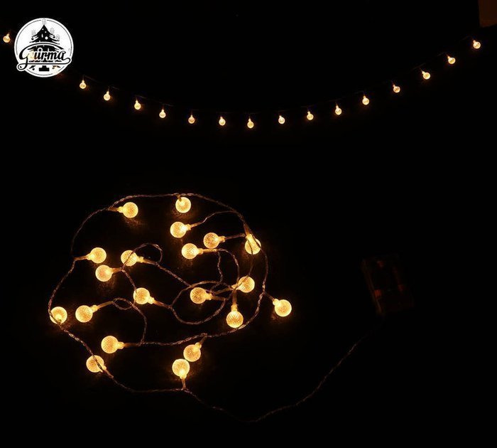 Girlanda lampki Świąteczne LED bubble 20 szt. 2m