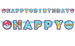 Baner urodzinowy Happy Birthday POKEMON 218 cm